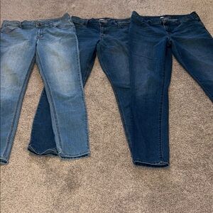 Old navy super skinny jeans